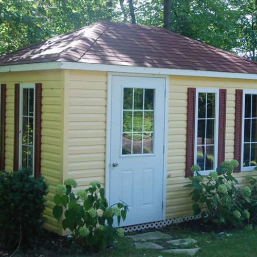 remise de jardin 4 versants